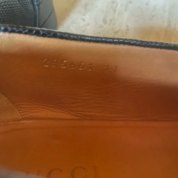 Rare Lizard Gucci Men’s Loafer - 11